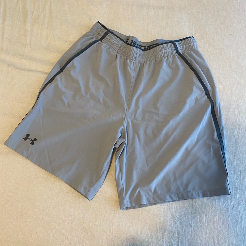 Under Armour Men’s Grey Athletic Shorts
